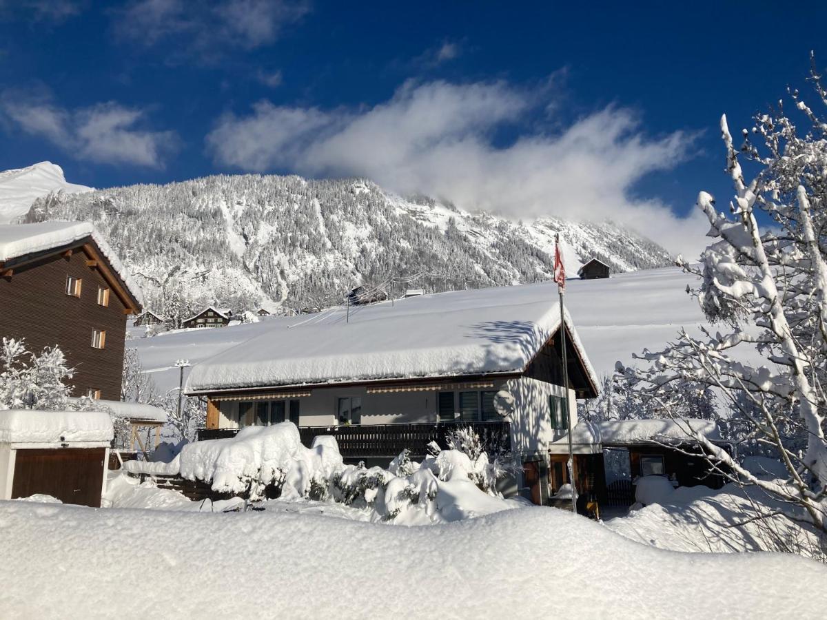 Ferienwohnung Haus Am Bach In Toggenburg Wildhaus Eksteriør billede