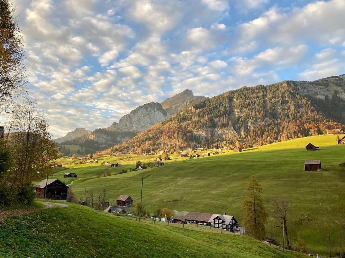 Ferienwohnung Haus Am Bach In Toggenburg Wildhaus Eksteriør billede